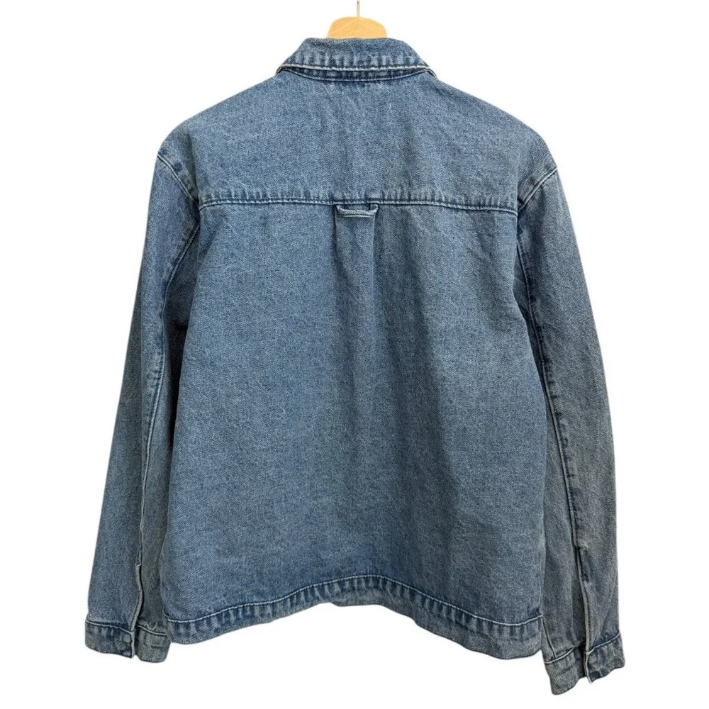 Playboy Pacsun Love Songs Saratoga‎ Festival 22 Denim Harrington Work Jacket S